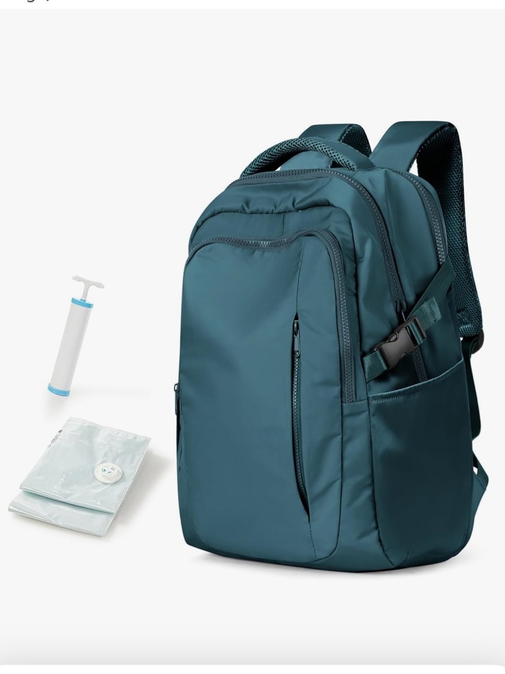 Suwasp Teal Travel Backpack - Spacious Everyday Bag